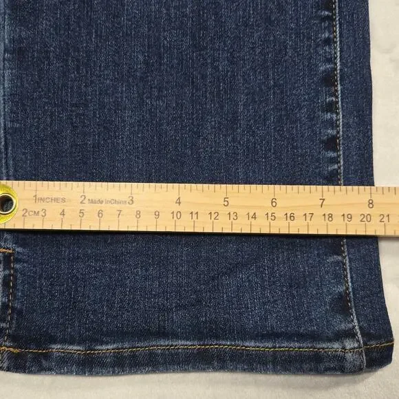 Judy Blue Women's 15/32 Slim Fit Bootcut JB88290-S Slit Hems 33 x 30 (34x29.5) - Picture 5 of 11